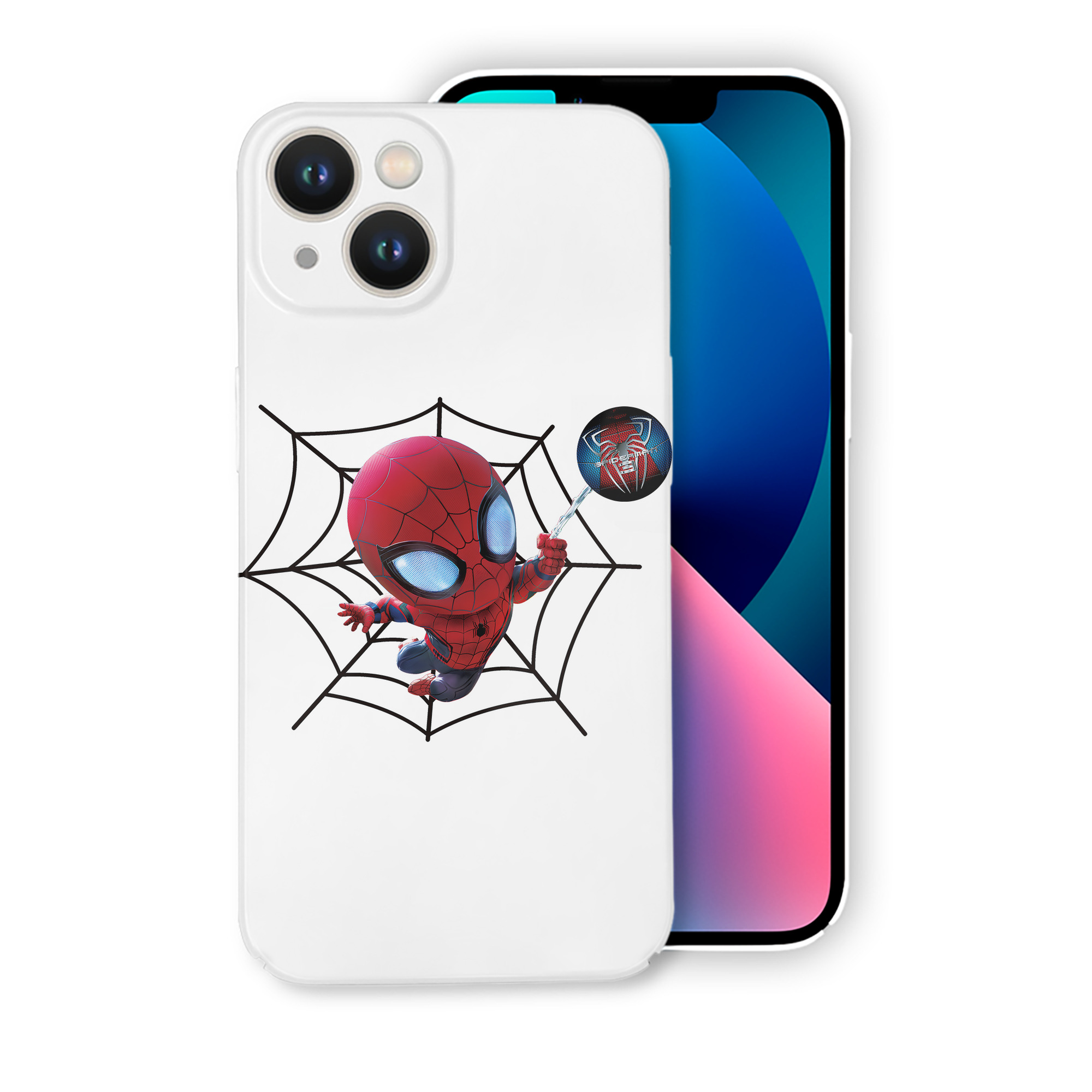 （画像用） Spider Man スパイダーマン 【iPhone 14シリーズ対応】ハードケース