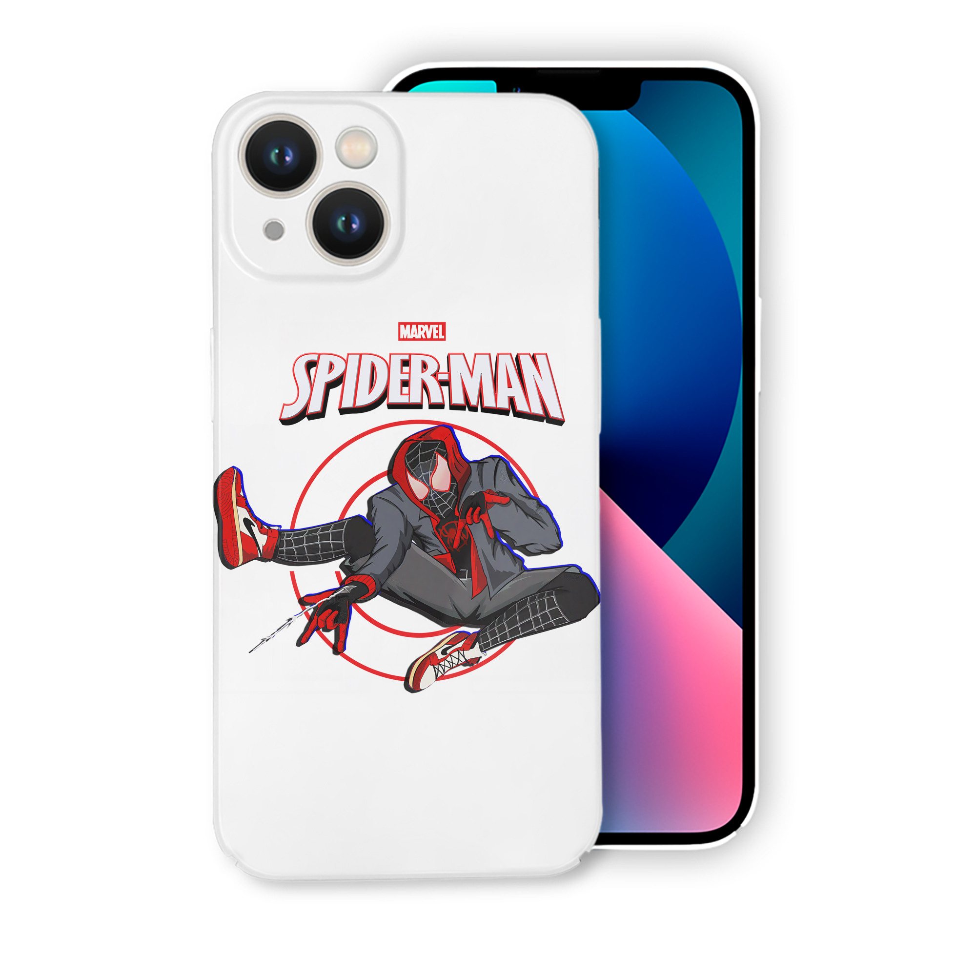 （画像用） Spider Man スパイダーマン 【iPhone 14シリーズ対応】ハードケース