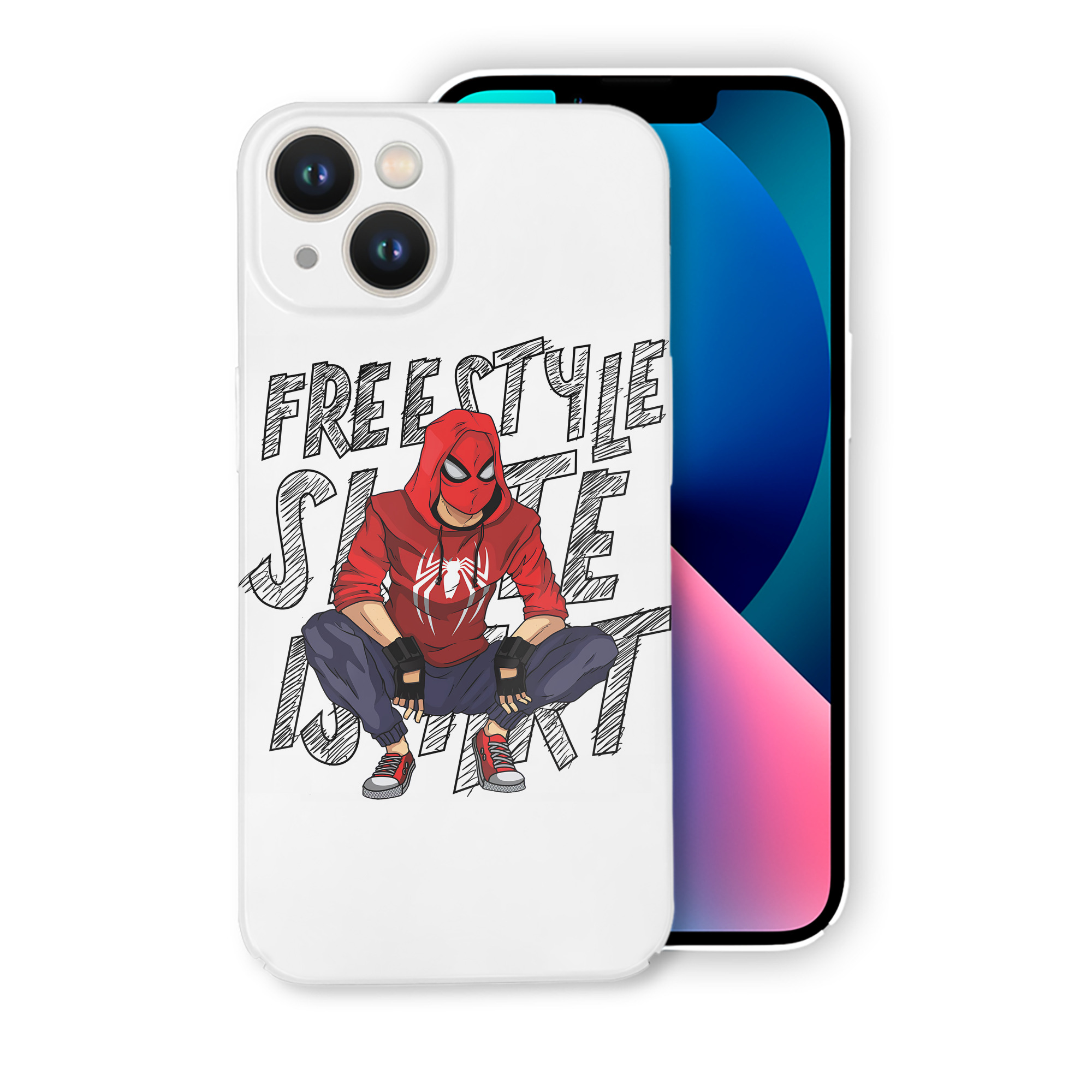 （画像用） Spider Man スパイダーマン 【iPhone 14シリーズ対応】ハードケース