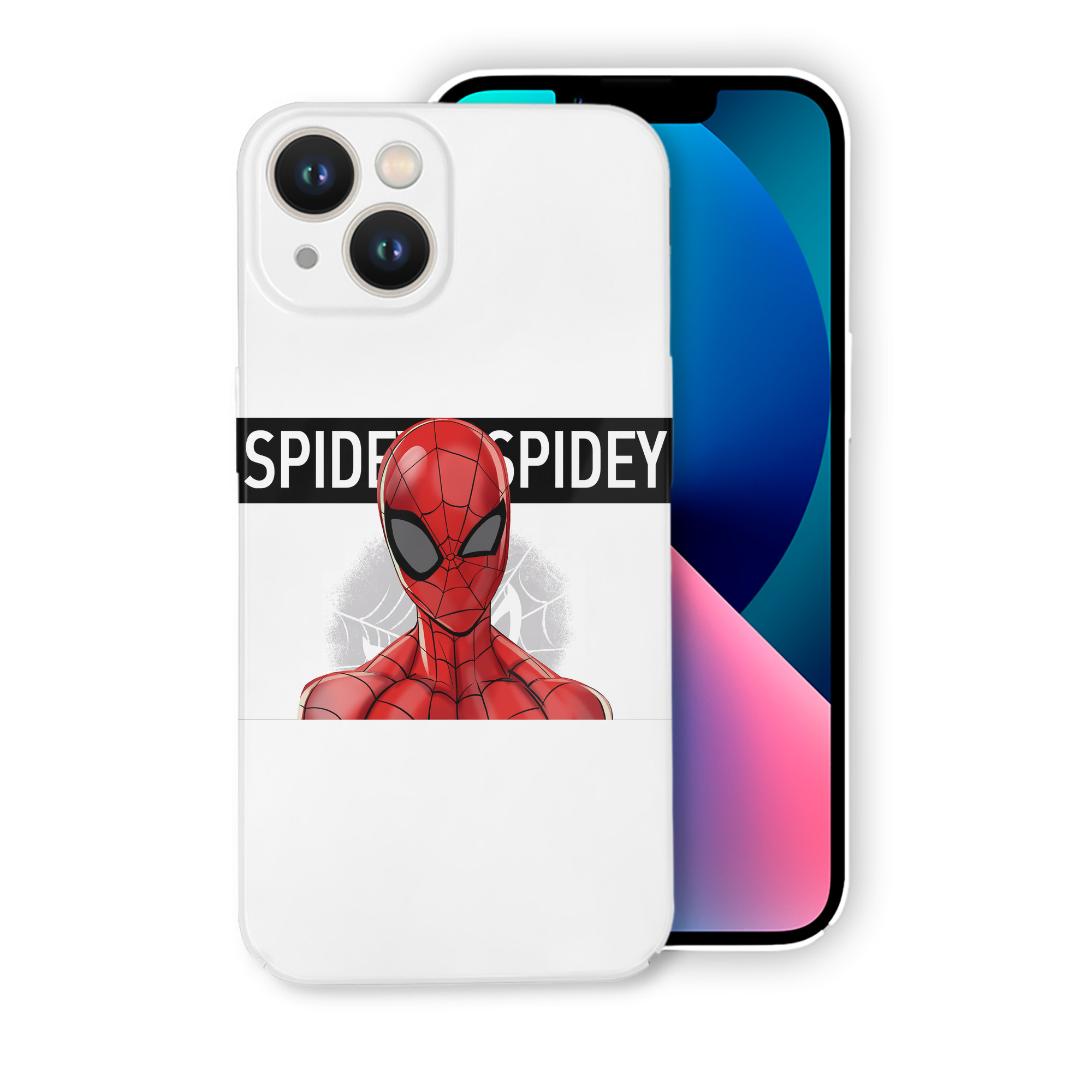 （画像用） Spider Man スパイダーマン 【iPhone 14シリーズ対応】ハードケース
