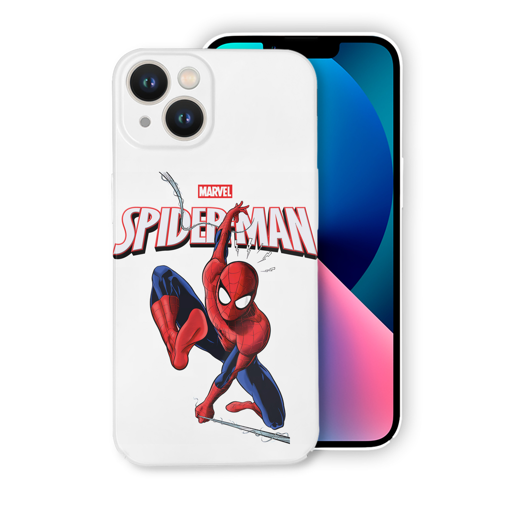 （画像用） Spider Man スパイダーマン 【iPhone 14シリーズ対応】ハードケース