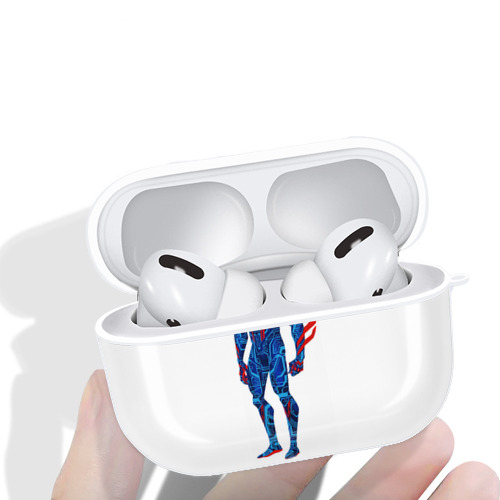 Spider Man スパイダーマン 【AirPods Pro用】ハードシェル保護ケース 耐衝撃・防指紋・カラビナ付き商品仕様