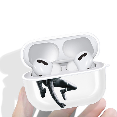 Spider Man スパイダーマン 【AirPods Pro用】ハードシェル保護ケース 耐衝撃・防指紋・カラビナ付き商品仕様