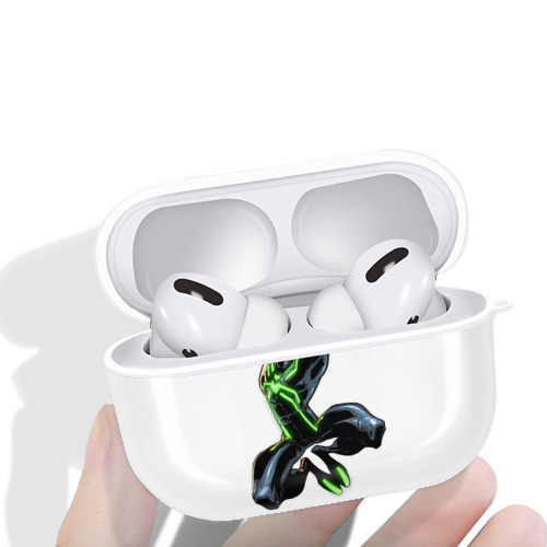 Spider Man スパイダーマン 【AirPods Pro用】ハードシェル保護ケース 耐衝撃・防指紋・カラビナ付き商品仕様