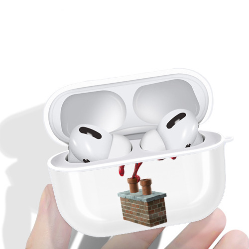 Spider Man スパイダーマン 【AirPods Pro用】ハードシェル保護ケース 耐衝撃・防指紋・カラビナ付き商品仕様