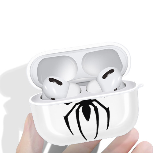 Spider Man スパイダーマン 【AirPods Pro用】ハードシェル保護ケース 耐衝撃・防指紋・カラビナ付き商品仕様
