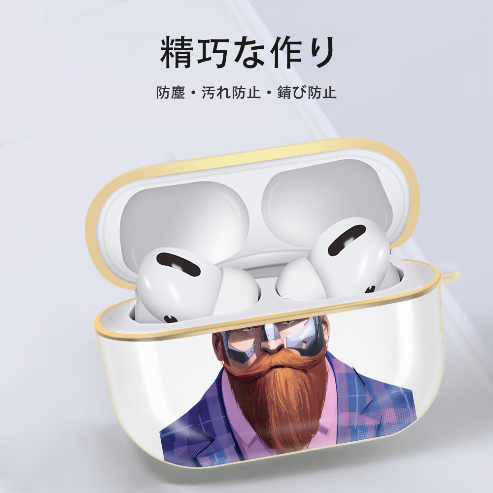 Spider Man スパイダーマン 【AirPods Pro用】ハードシェル保護ケース｜耐衝撃・防指紋・カラビナ付き商品仕様