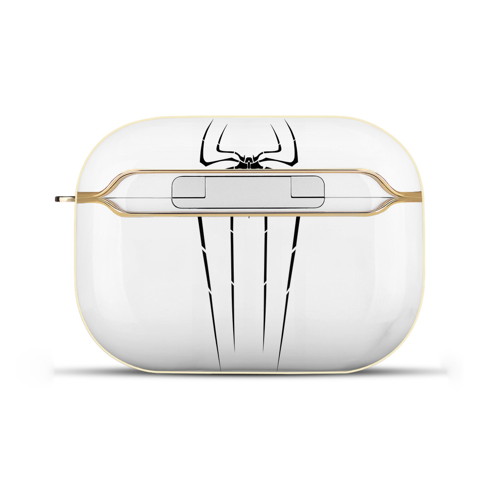 （画像用） Spider Man スパイダーマン 【AirPods Pro用】ハードシェル保護ケース｜耐衝撃・防指紋・カラビナ付き商品仕様