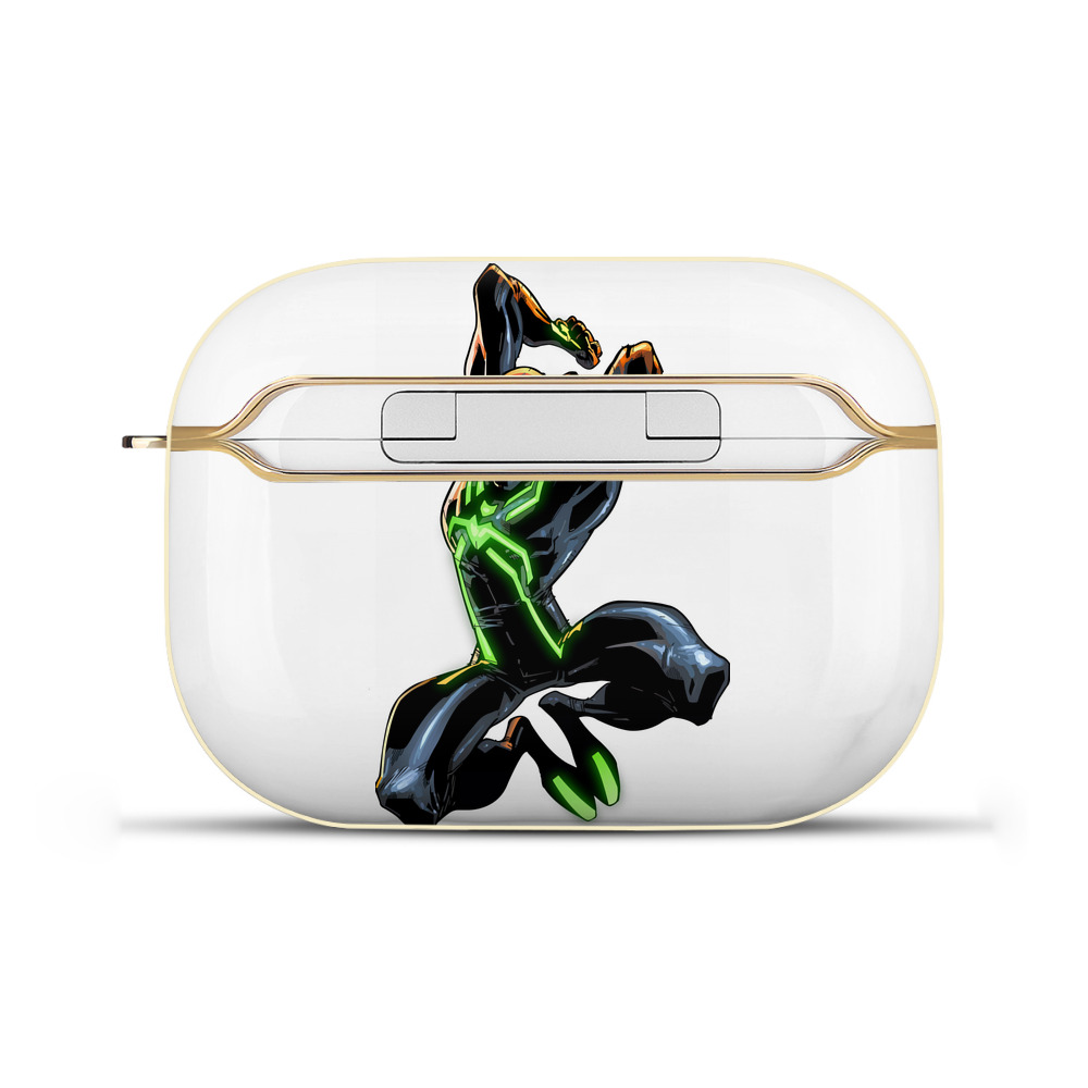 （画像用） Spider Man スパイダーマン 【AirPods Pro用】ハードシェル保護ケース｜耐衝撃・防指紋・カラビナ付き商品仕様
