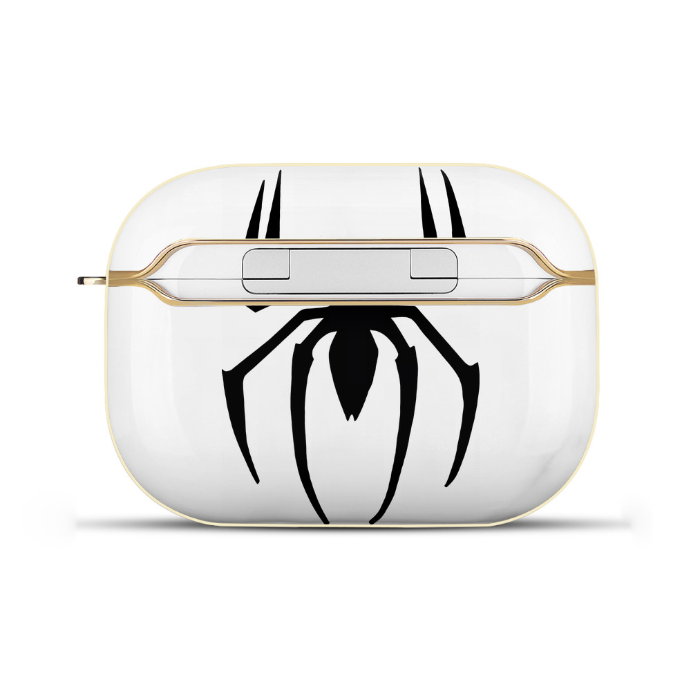 （画像用） Spider Man スパイダーマン 【AirPods Pro用】ハードシェル保護ケース｜耐衝撃・防指紋・カラビナ付き商品仕様