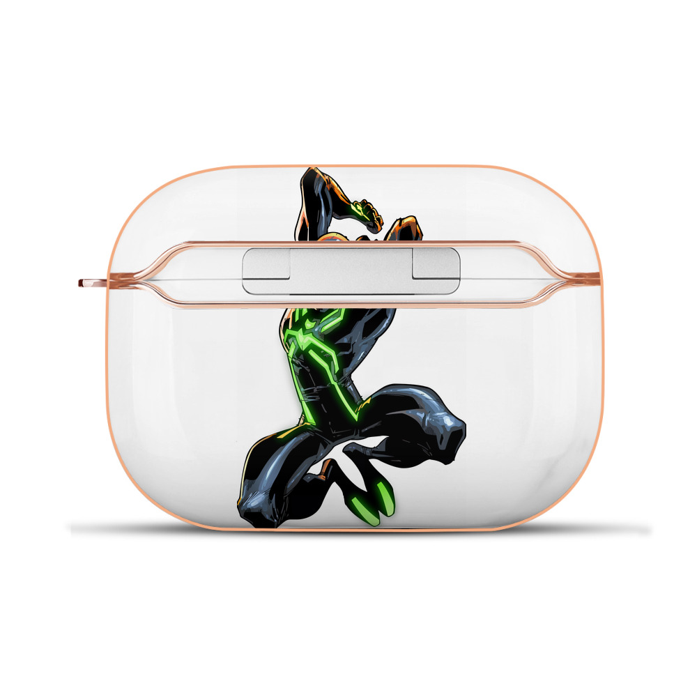 Spider Man スパイダーマン 【AirPods Pro用】ハードシェル保護ケース｜耐衝撃・防指紋・カラビナ付き商品仕様