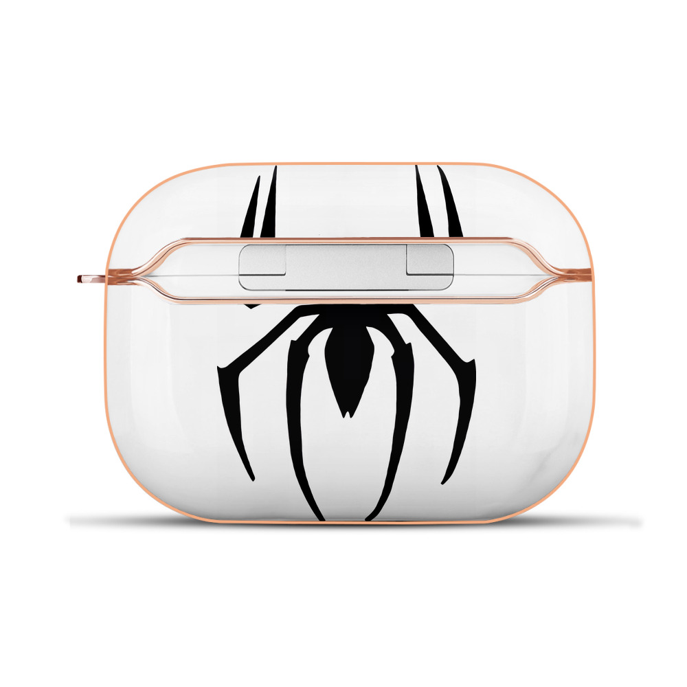 （画像用） Spider Man スパイダーマン 【AirPods Pro用】ハードシェル保護ケース｜耐衝撃・防指紋・カラビナ付き商品仕様