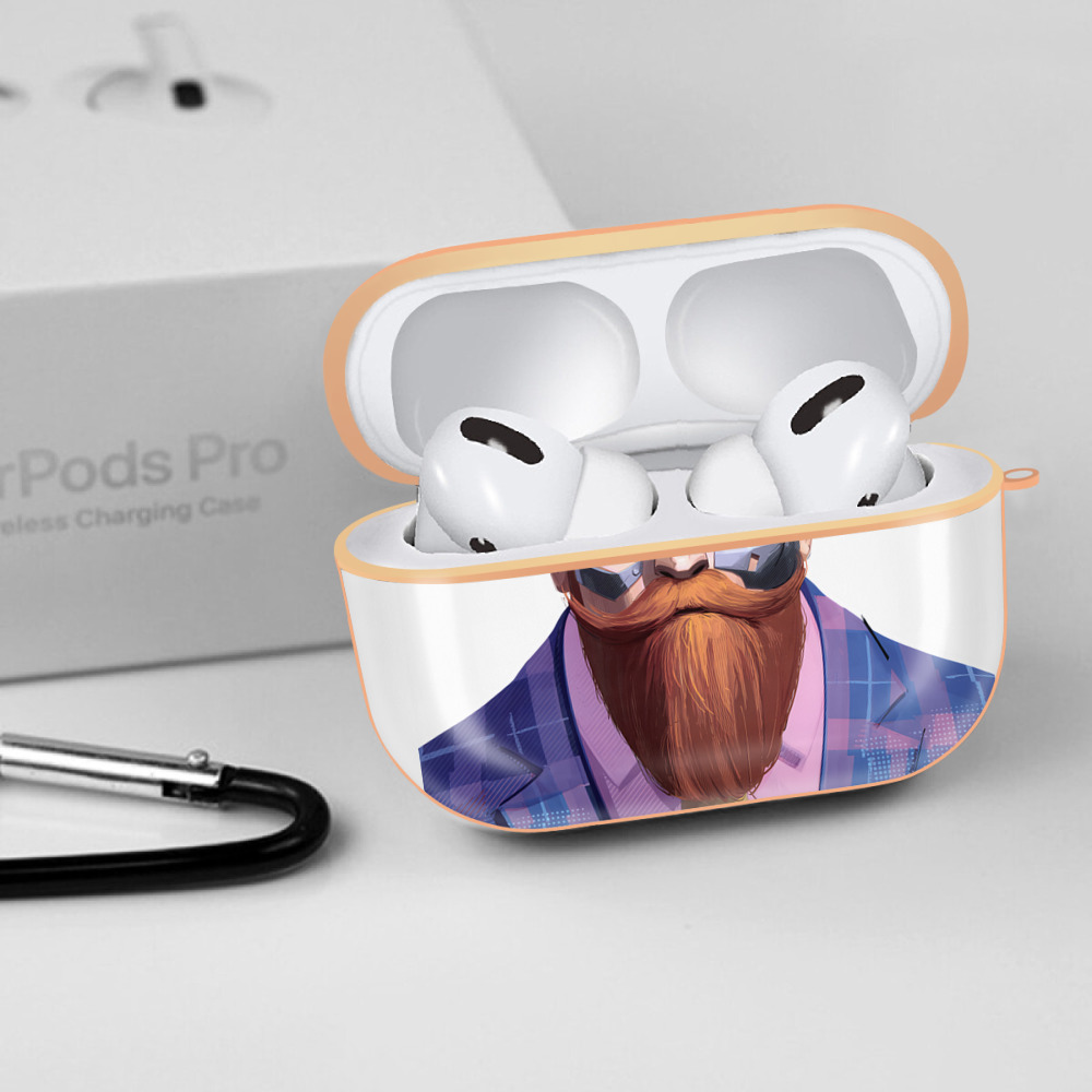 Spider Man スパイダーマン 【AirPods Pro用】ハードシェル保護ケース｜耐衝撃・防指紋・カラビナ付き商品仕様