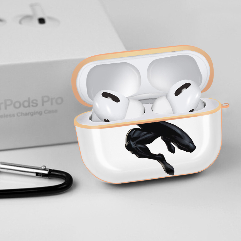 Spider Man スパイダーマン 【AirPods Pro用】ハードシェル保護ケース｜耐衝撃・防指紋・カラビナ付き商品仕様