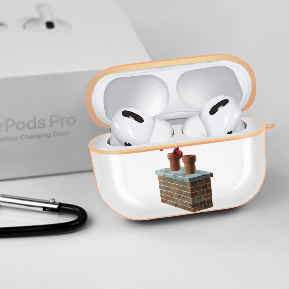 Spider Man スパイダーマン 【AirPods Pro用】ハードシェル保護ケース｜耐衝撃・防指紋・カラビナ付き商品仕様